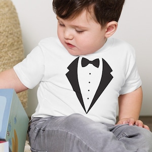Baby Jersey Kurzarm T-Shirt: Lustiges Smoking Design
