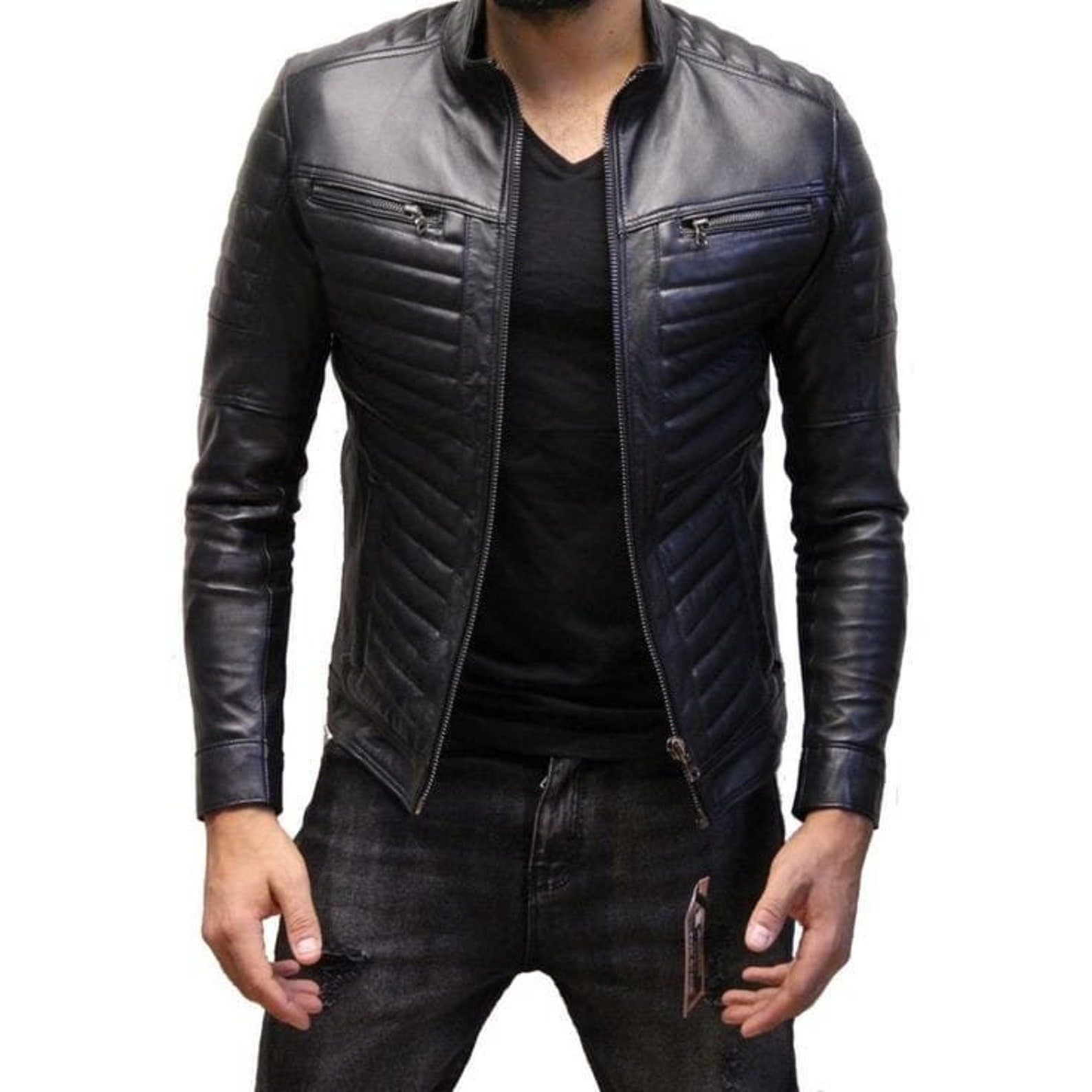 Leather Jackets Etsy
