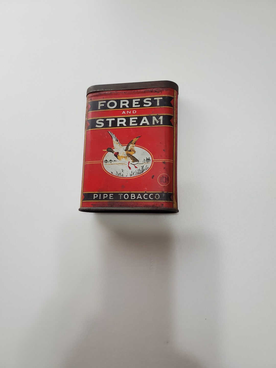 Rare Forest and Stream Pipe Tobacco Tin Etsy