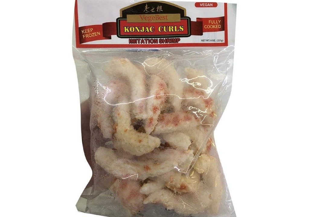 Shrimp Imitation Soy Bean Kojac Curls Non Gmo Vegebest 8oz vegetarian Etsy UK