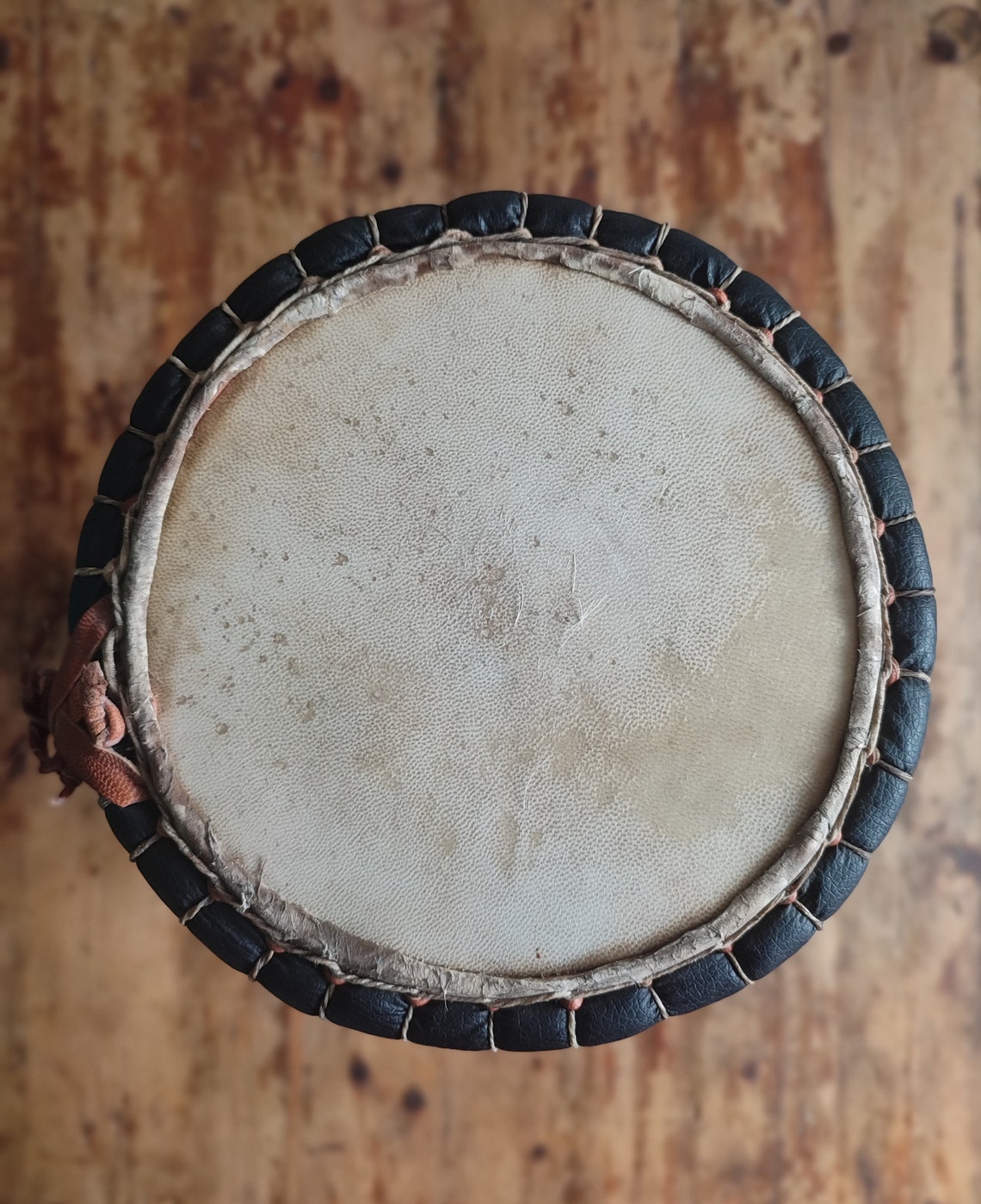 West African Talking Drum Made in Ghana Dondo Drum Hand Etsy