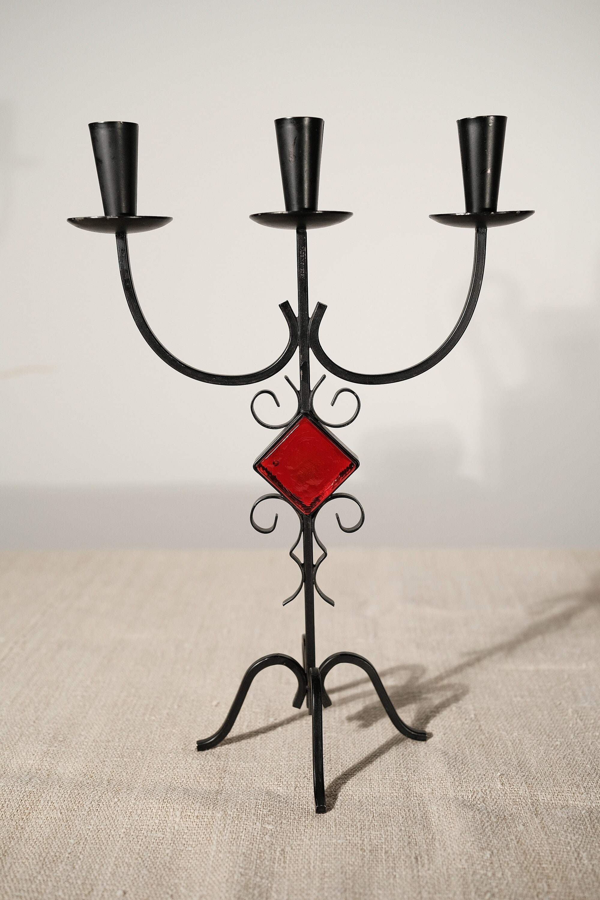 candlestick. BO Svensk. Scandinavian. Design. Vintage. Rarely. mid century.