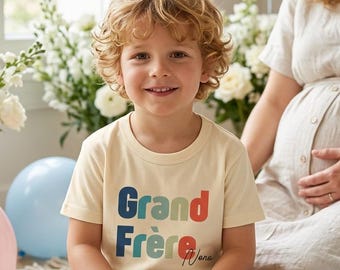 Personalized Big Brother Announcement Tee
