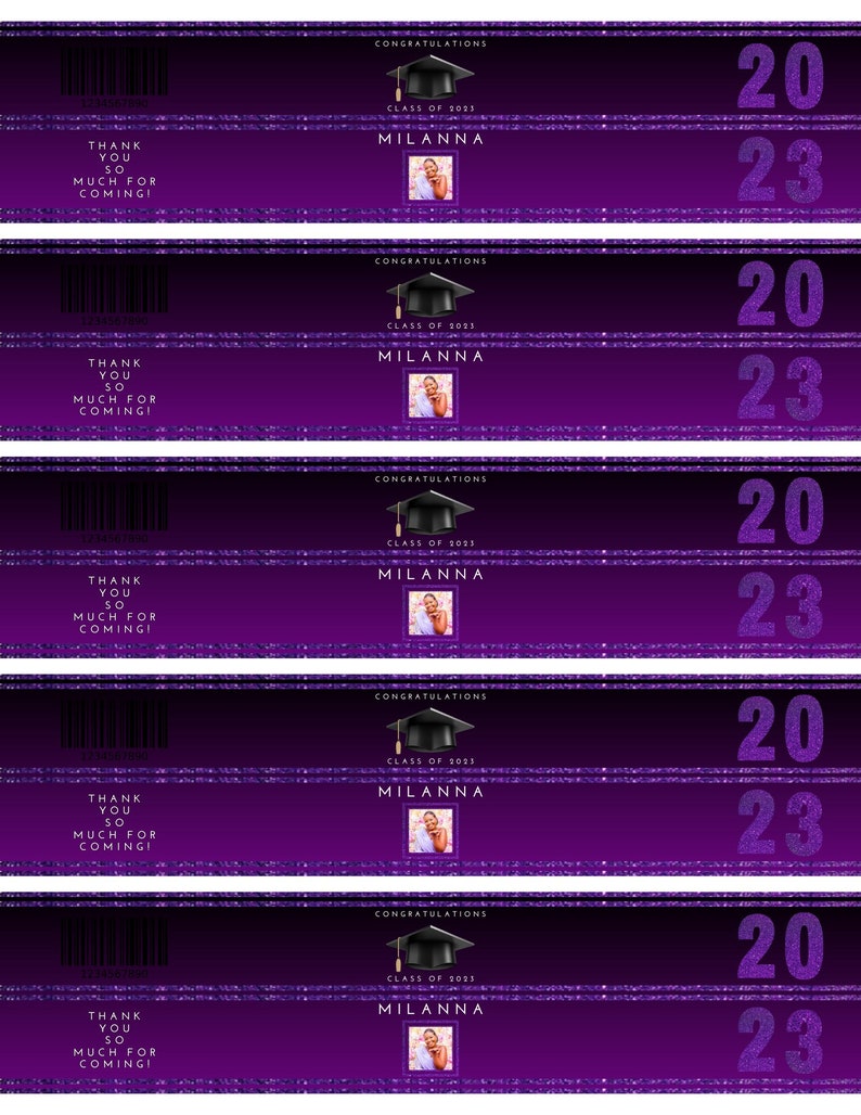 Purple Sparkle Grad Party Template Bundle Class of 2023 Chip Etsy Purple Sparkle Grad Party Template Bundle Class of 2023 Chip Etsy