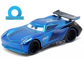 Disney Pixar Cars | Steel Blue Jackson Storm Metallic Diecast Chase Exclusive Car Mattel