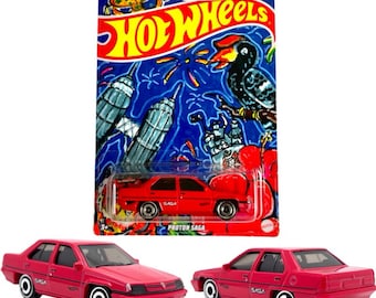 HOT WHEELS Cars | Malaysia Exclusive Proton Saga Diecast Car 1:64 Mattel Hotwheels