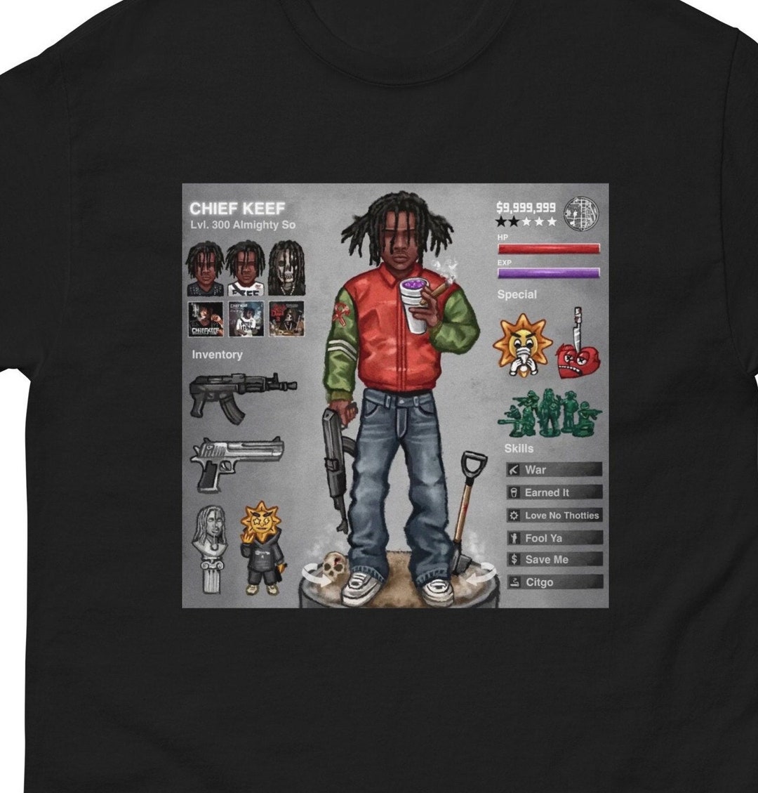 Chief Keef Vintage Classic Tee - Etsy
