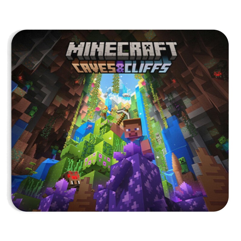 Minecraft Mouse Pad Gamers Mouse Pad Minecraft Fan Forever - Etsy
