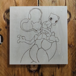 Mew & Mewtwo