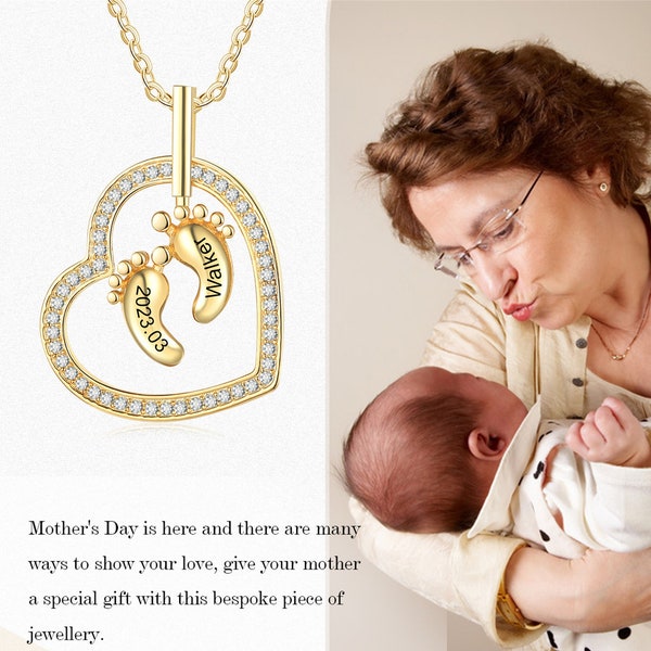 New Mom Necklace Etsy