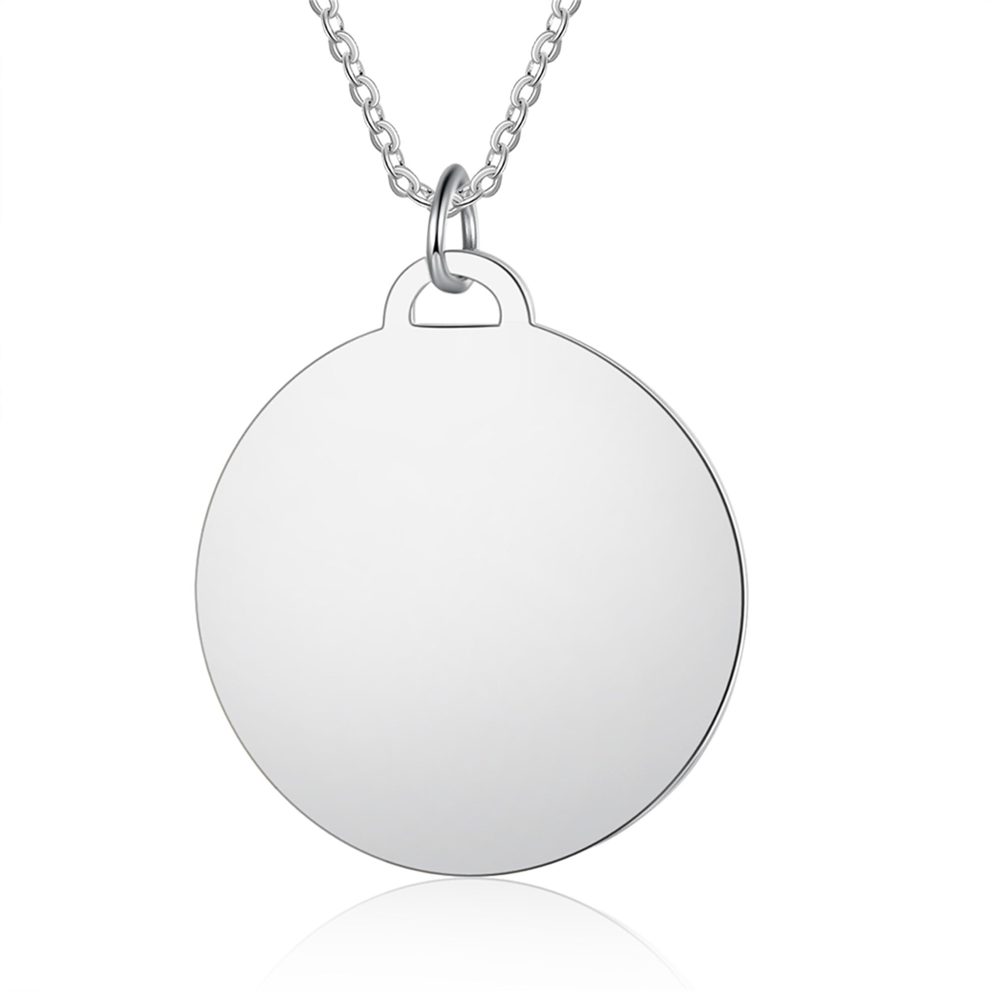 Custom Medical Alert Necklace Stainless Steel Necklace Etsy