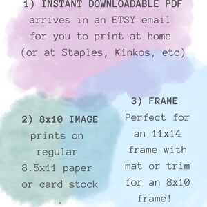 Original MONDAYS CHILD Nursery Rhyme Printable, Nursery Wall Art, New