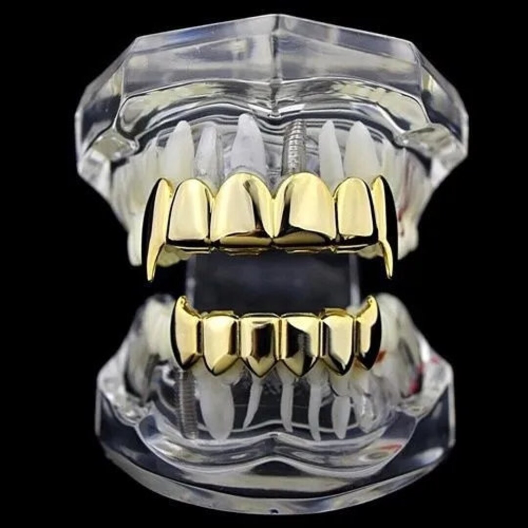 18k Gold Vampire Grillz Vamp Grillz Gold Grillz Silver Etsy
