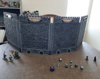 Dungeon Master Screen (Castle Walls)