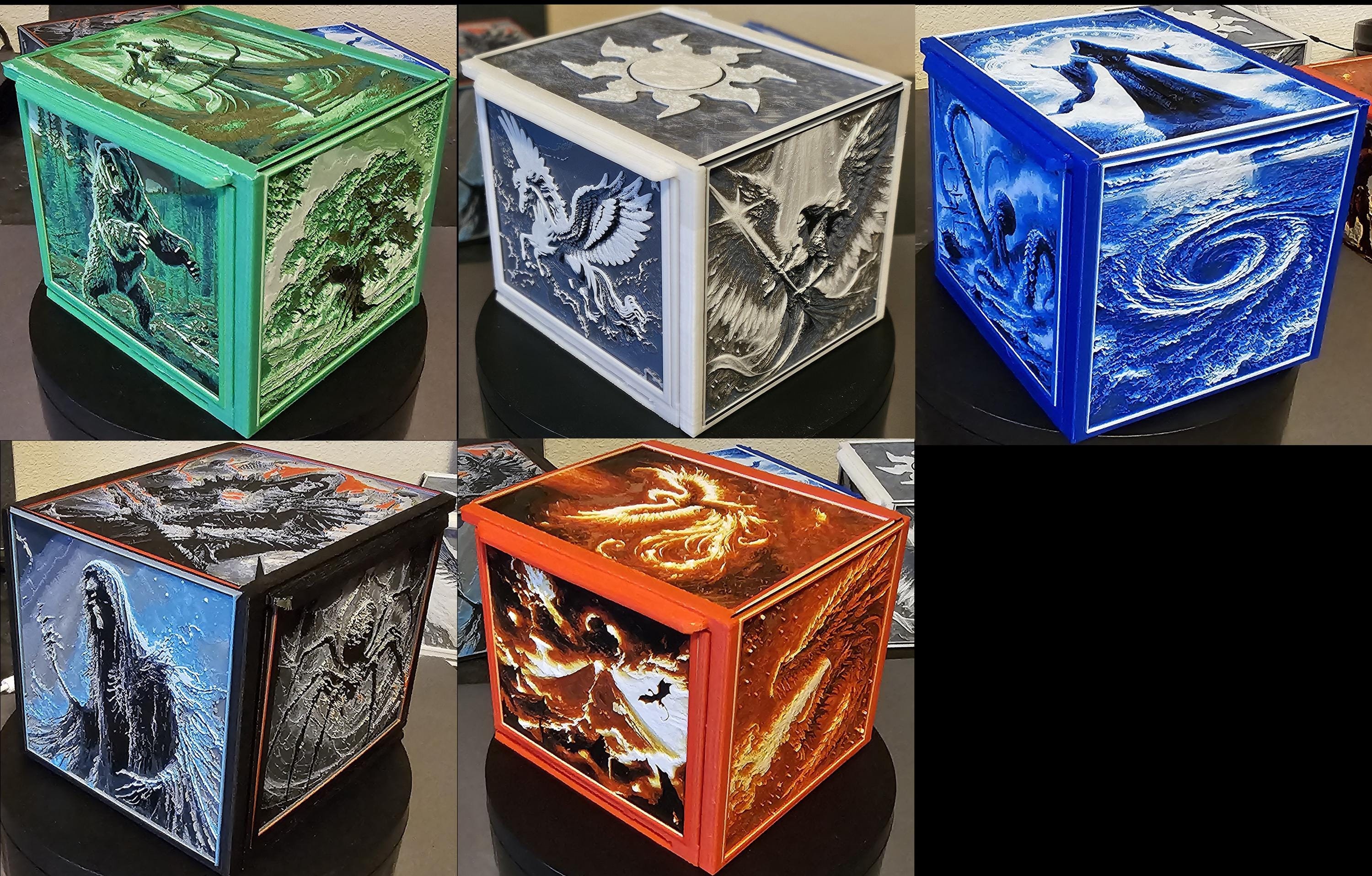 deck boxes for triple sleeved cards One Piece TCG Official Sleeves Set | Nami, Monkey D Luffy, 70 Count