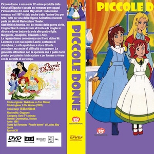 splendido dvd set-box mitica serie tv animata 1981 "Piccole Donne" in italiano