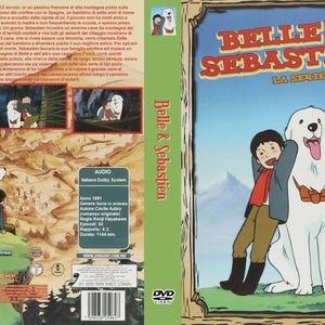 splendido dvd set-box storica serie animata "Belle & Sebastien" 1981 in italiano