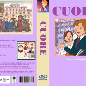 splendido dvd set-box storica serie animata "Cuore" 1981 in italiano