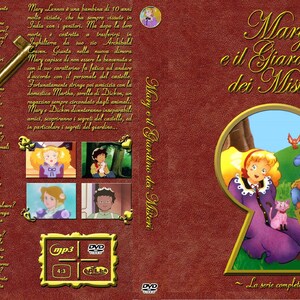 splendido cofanetto serie tv anime fuori catalogo "Mary e il giardino dei misteri" in italiano