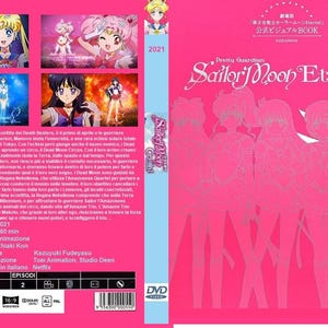 2 dvd set-boxes "Pretty guardian Sailor moon Eternal the movie" + "Pretty guardian sailor moon cosmos the movie"