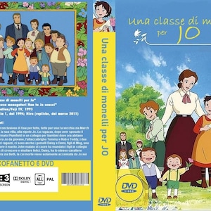 spendido dvd set-box serie tv animata fuori catalogo "Una Classe di monelli per Jo"   6 dvd in italiano