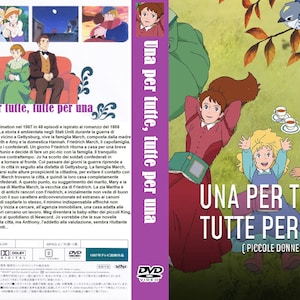 splendido cofanetto serie tv anime fuori catalogo " Una per Tutte Tutte per una" in italiano