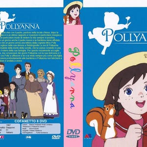 splendido cofanetto mitica serie tv animata fuori catalogo "Pollyanna" in italiano