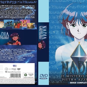 splendido cofanetto serie tv anime fuori catalogo "Nadia e il mistero della pietra azzurra" in italiano