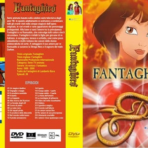 splendido dvd set-box serie tv animata fuori catalogo "Fantaghirò" 1999 in italiano