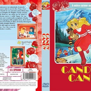 2 cofanetti storica serie tv animata anni '80 "Candy Candy" 12 dvd 115 episodi in italiano