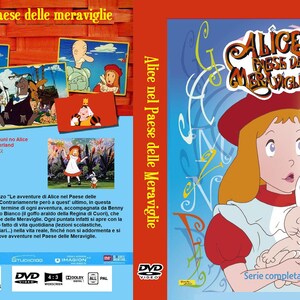 splendido dvd set-box serie tv animata fuori catalogo "Alice nel Pese delle Meraviglie" 1983  in italiano