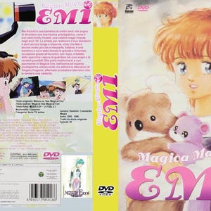 splendido cofanetto mitica serie tv animata fuori catalogo " Magica Magica Emi" 1985 6 dvd in italiano