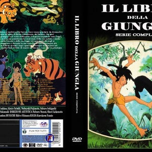 splendido dvd set-box storica serie animata "Il Libro della Giungla" 1989 in italiano