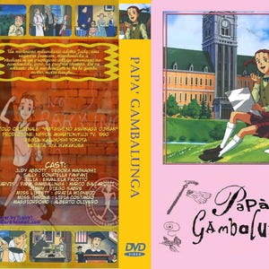 splendido dvd set-box storica serie animata "Papà Gambalunga" in italiano
