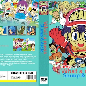 splendido dvd set-box   storica serie animata "What a Mess Slump e Arale" anni 90' in italiano