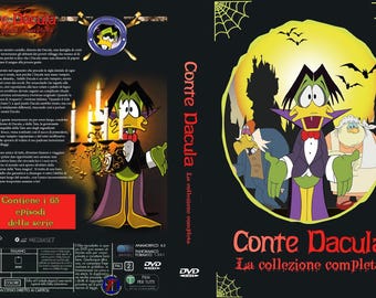 splendido dvd set-box  fuori catalogo serie tv animata &quot;Conte Dacula&quot;  4 stagioni complete - 65 ep. in italiano