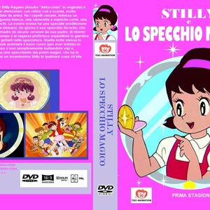 2 splendidi dvd set-box storica serie animata "Stilly lo specchio magico" 1969 in italiano (prima stagione)