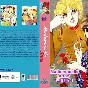 splendido dvd set-box storica serie animata "Madeimoselle Anne (una ragazza alla moda)" 1978 in italiano