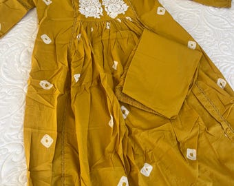 Cotton 2 piece A-Line cord set | Cord set | summer wear | summer indian wear
