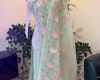 Kota silk 3 piece suit set