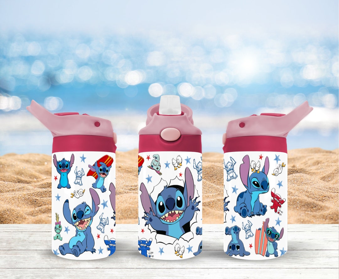 Lilo and Stitch 12oz Kids Flip Top Water Bottle - Etsy