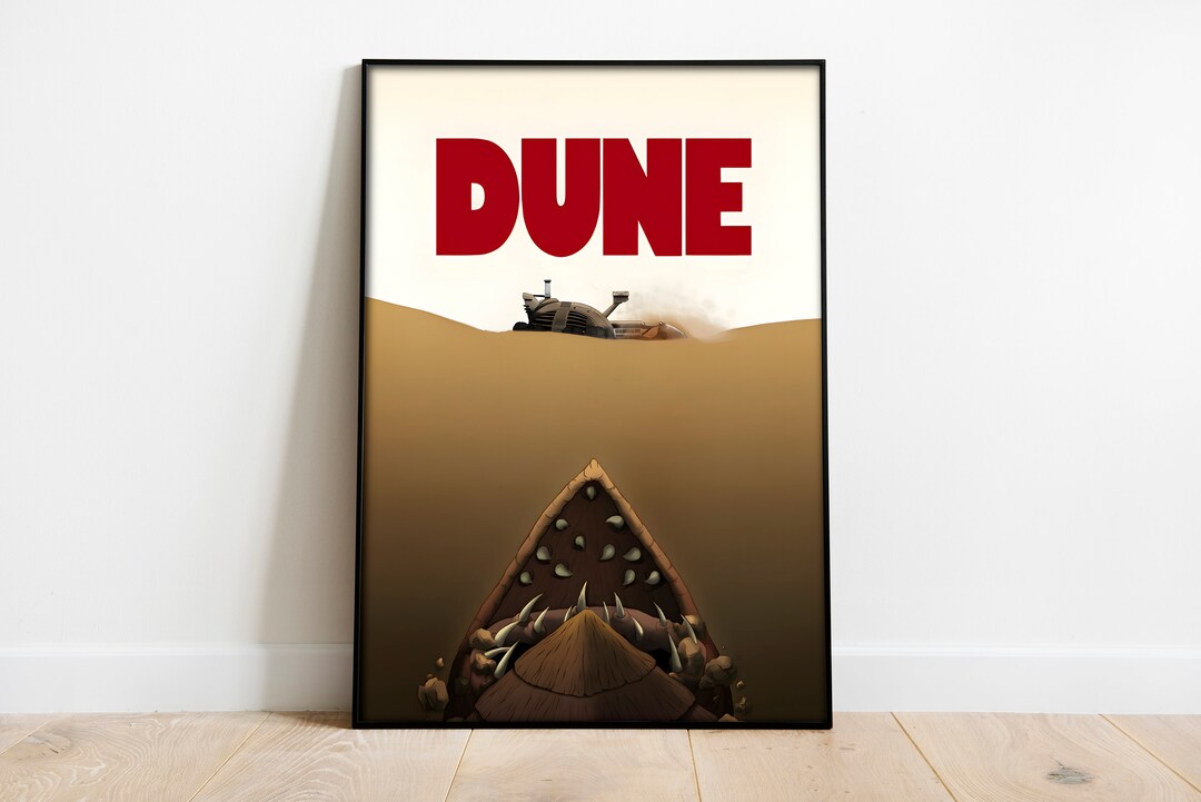 Dune Movie Poster Dune Film Print Dune Wall Art Dune Canvas Home Office ...