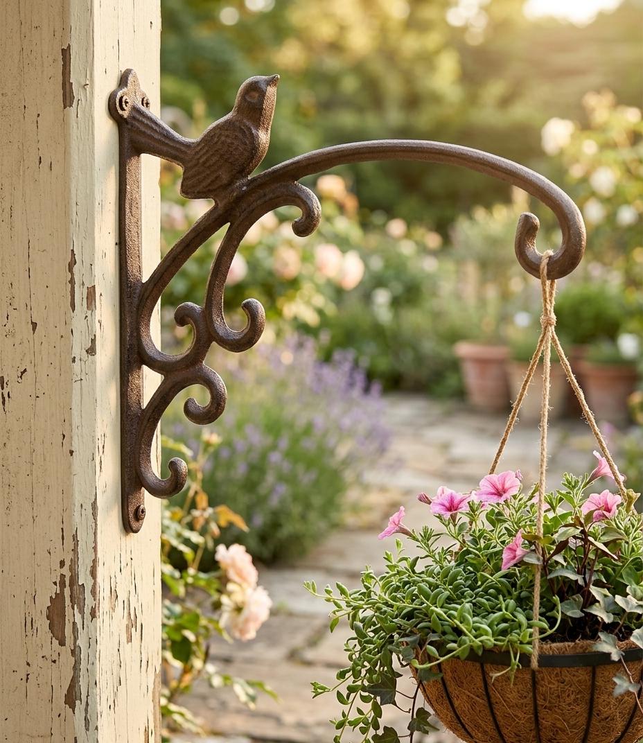 Hanging Bracket for Flower Baskets - Etsy