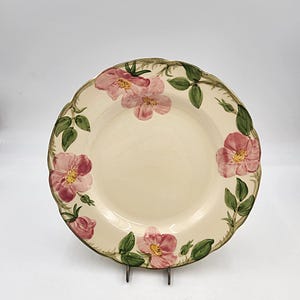 Vintage 1970&#39;s Franciscan Desert Rose 10 1/2 Inch Dinner Plate