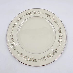 Vintage Lenox Brookdale Set of 2 - 8 1/4 Inch Salad - Dessert Plates