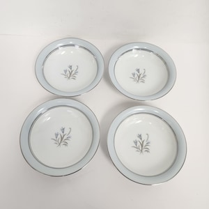 Vintage Noritake Blue Bell #5558 Set of 4 Sauce - Berry Bowls
