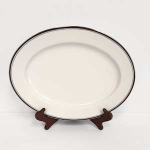 Vintage 1980's Noritake Ivory China Countess 7223 Large Oval Serving Platter