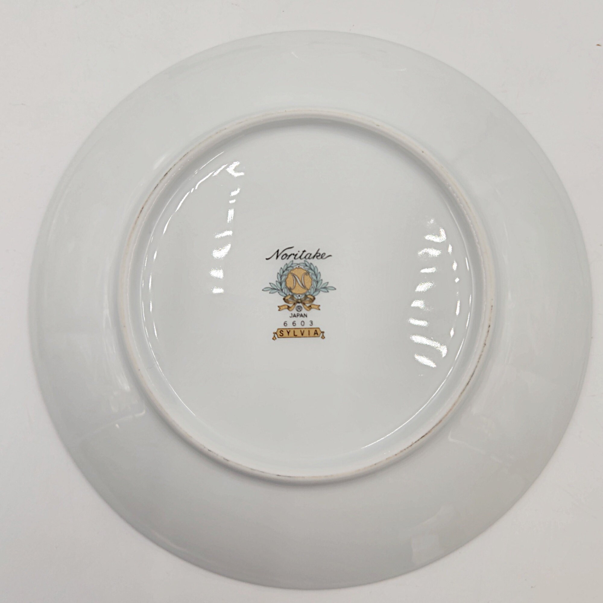 Vintage 1970's Noritake Sylvia # 6603 - 6 1/4 Inch Bread and