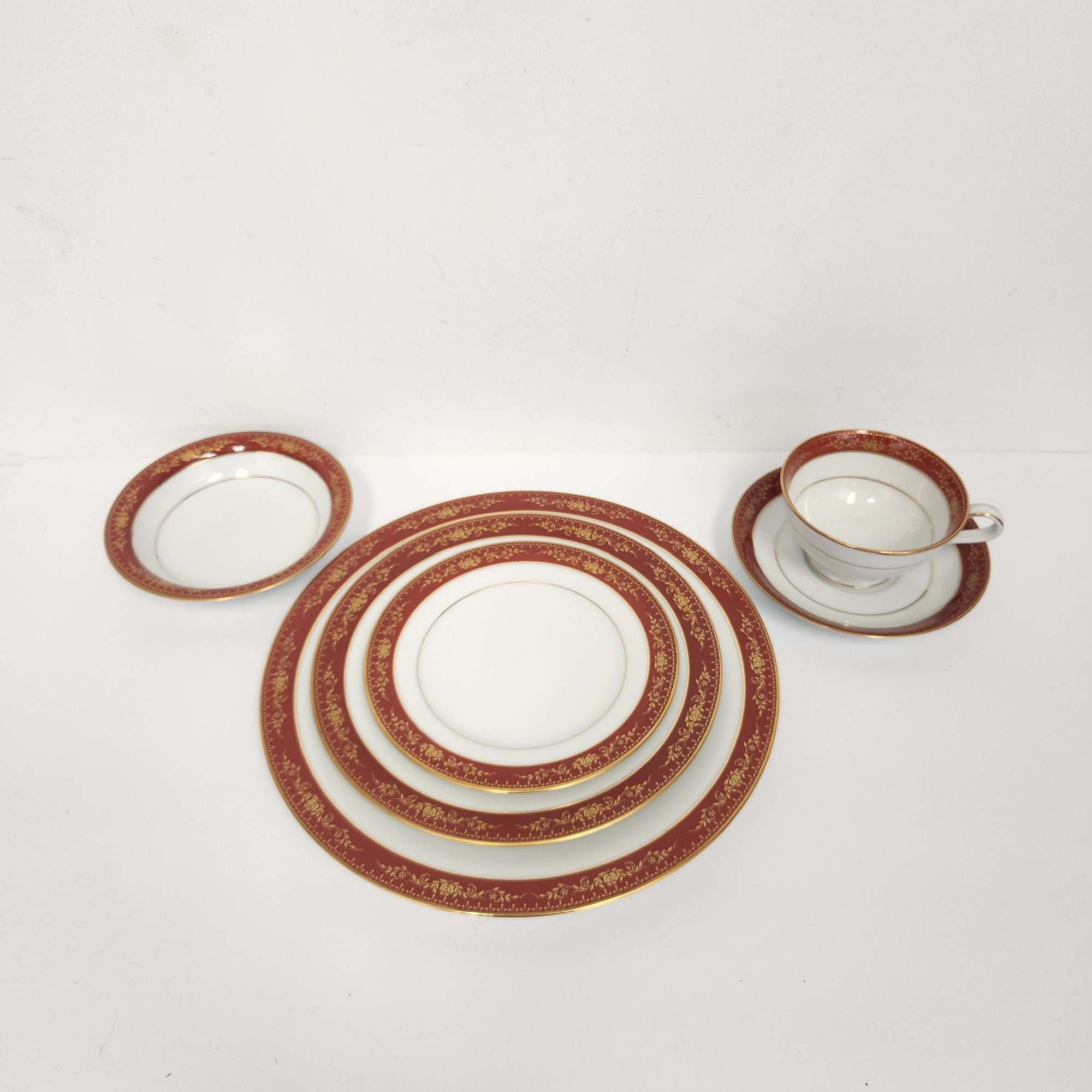 Noritake Goldridge - Etsy
