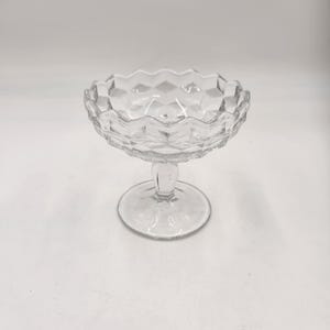 Vintage 1950&#39;s American Fostoria 4-Inch-Tall Compote - Jelly - Salsa or Condiments